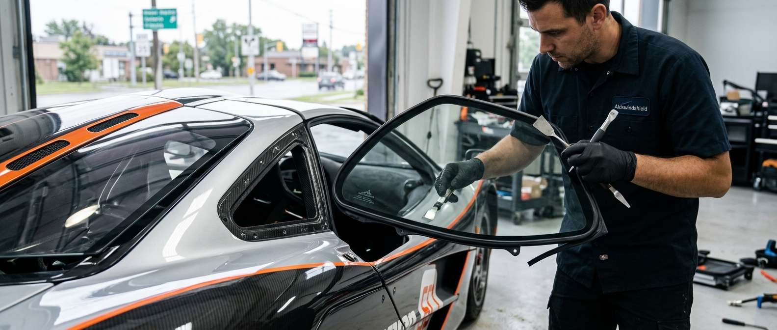 Quarter Glass Replacement for McLaren McLaren F1 / LM / GT 1992-1998 by Alexwindshield