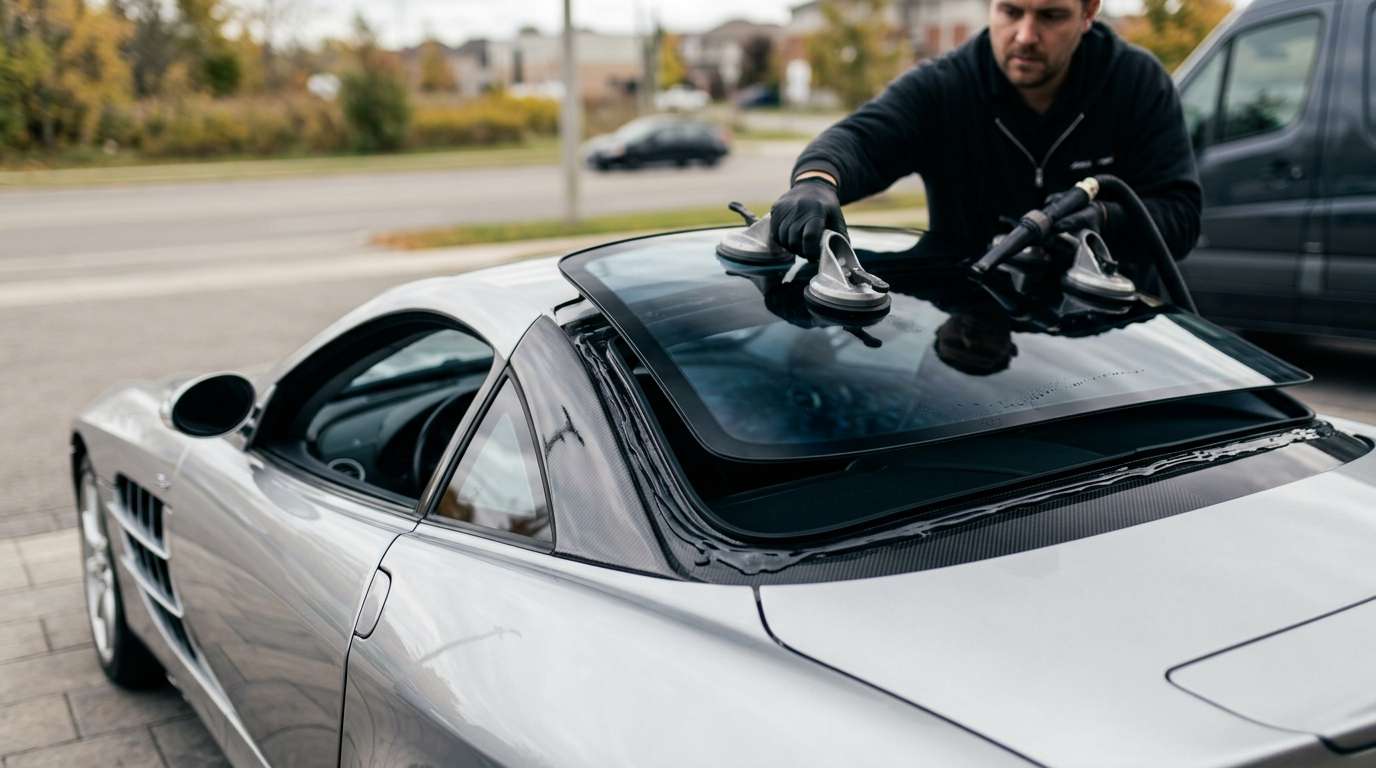 Sunroof Replacement for McLaren McLaren Mercedes SLR 2003-2010 by Alexwindshield