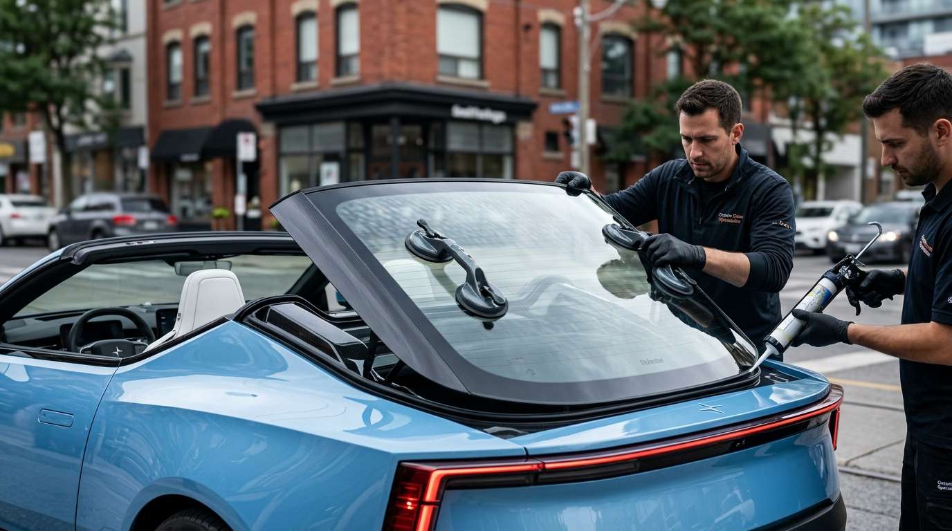 Back Glass Replacement for Polestar Polestar 6 (Roadster) 2026-2027 by Alexwindshield
