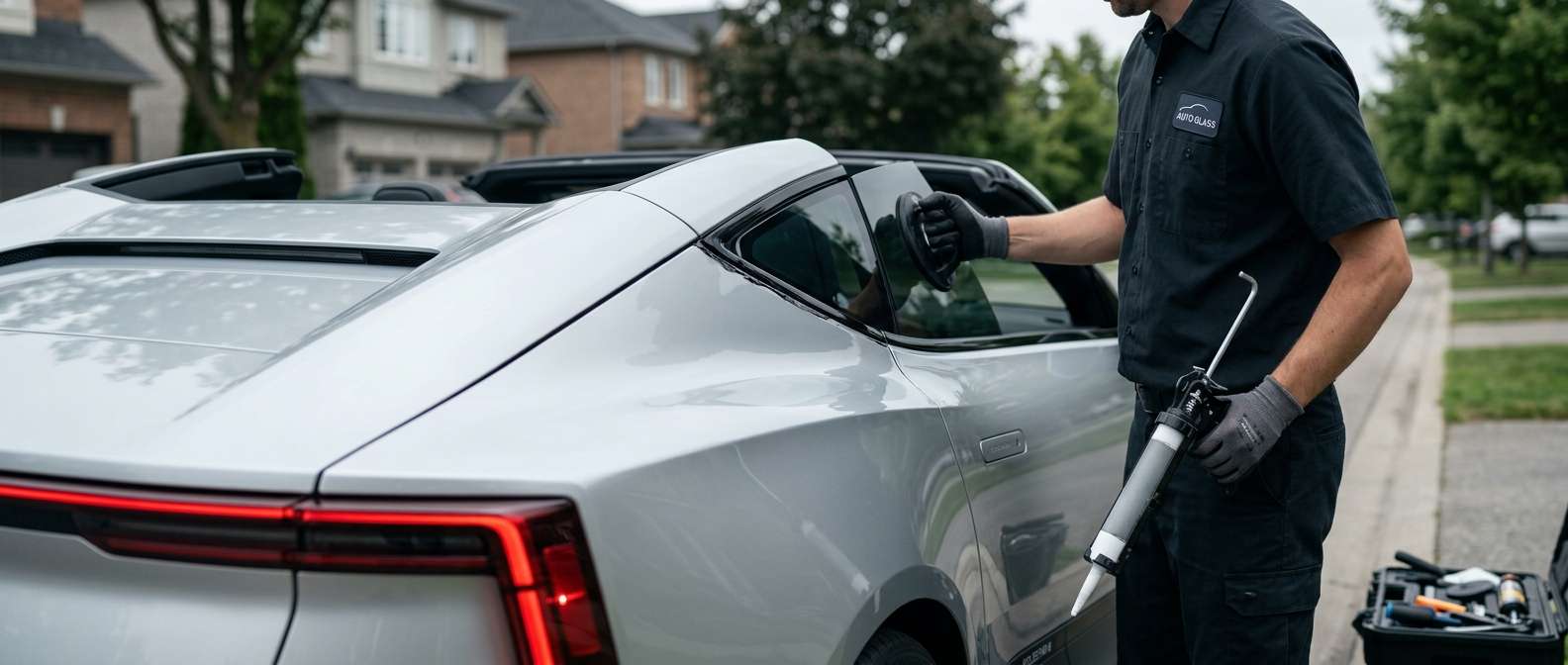 Quarter Glass Replacement for Polestar Polestar 6 (Roadster) 2026-2027 by Alexwindshield