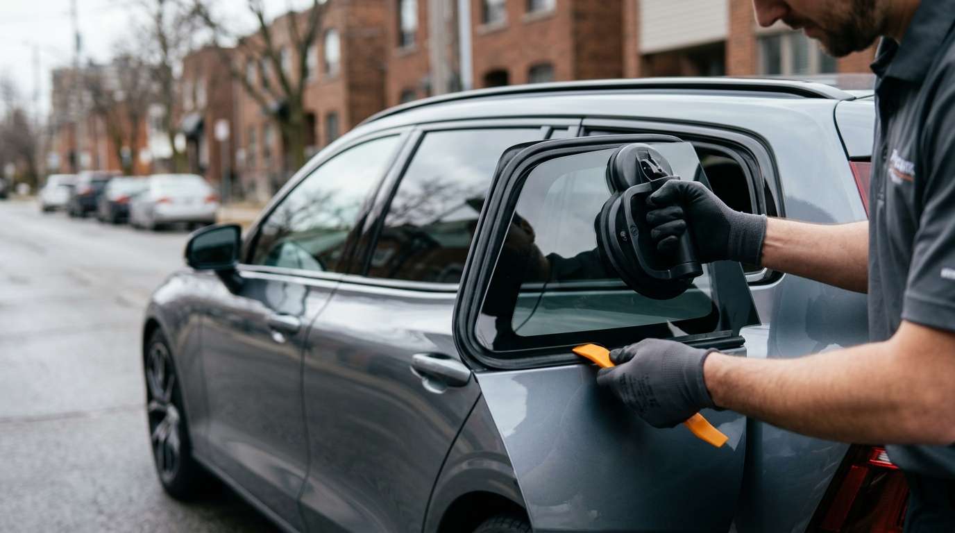 Vent Glass Replacement for Polestar Volvo V60 Polestar Engineered 2020-2025 by Alexwindshield