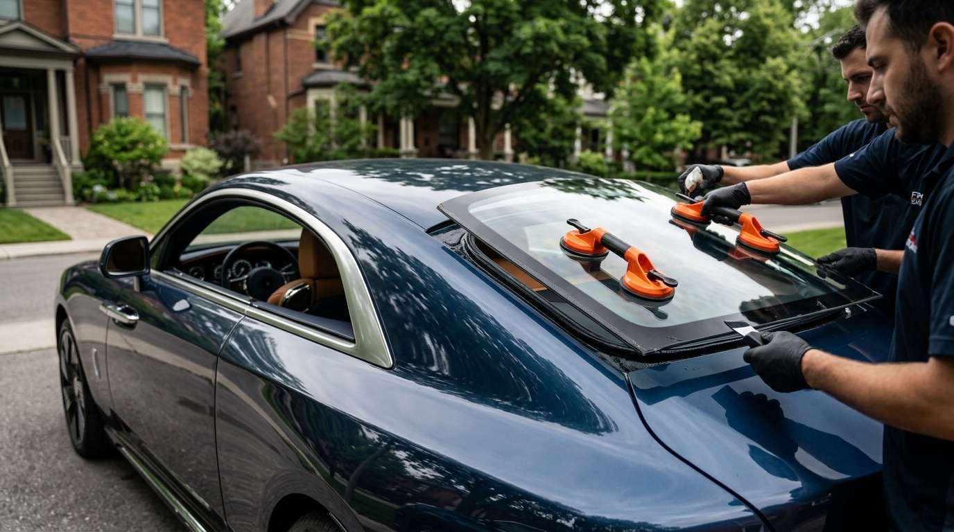 Back Glass Replacement for Rolls-Royce Spectre (EV) 2024-2027 by Alexwindshield