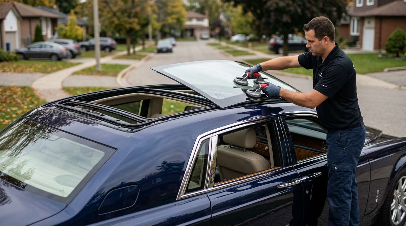 Sunroof Replacement for Rolls-Royce Phantom VII 2003-2017 by Alexwindshield