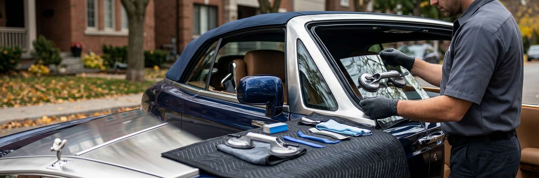Vent Glass Replacement for Rolls-Royce Phantom Drophead Coupe 2007-2016 by Alexwindshield