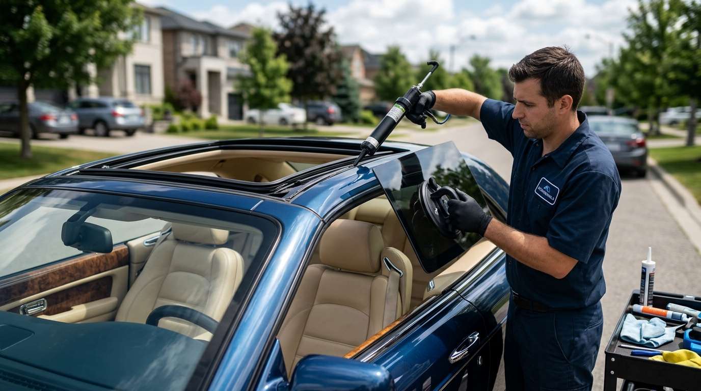 Sunroof Replacement for Rolls-Royce Corniche V 2000-2002 by Alexwindshield