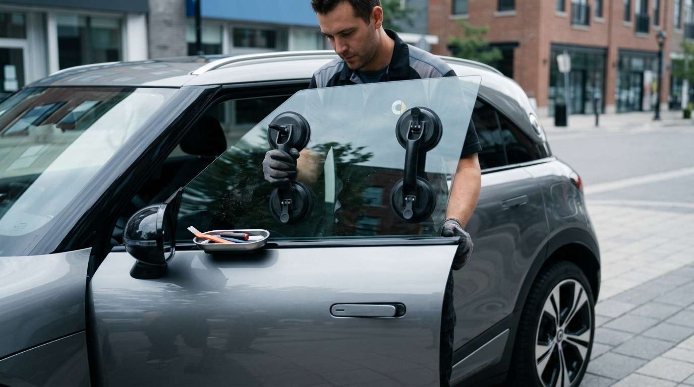 Door Glass Replacement for Smart Smart #1 2022-2027 by Alexwindshield