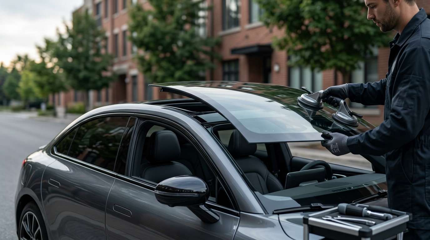 Sunroof Replacement for Smart Smart #6 (Sedan) 2025-2027 by Alexwindshield