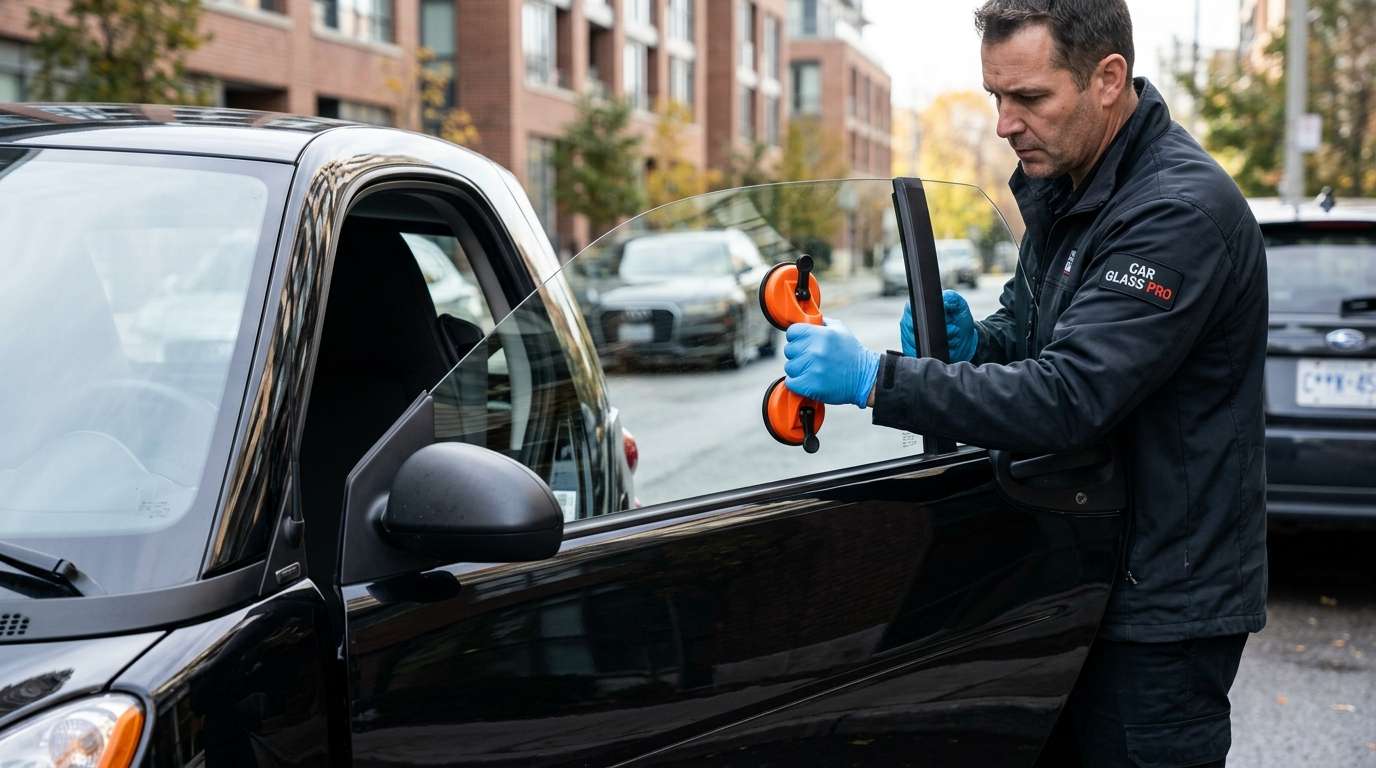 Door Glass Replacement for Smart Fortwo 2008-2015 (W451) by Alexwindshield