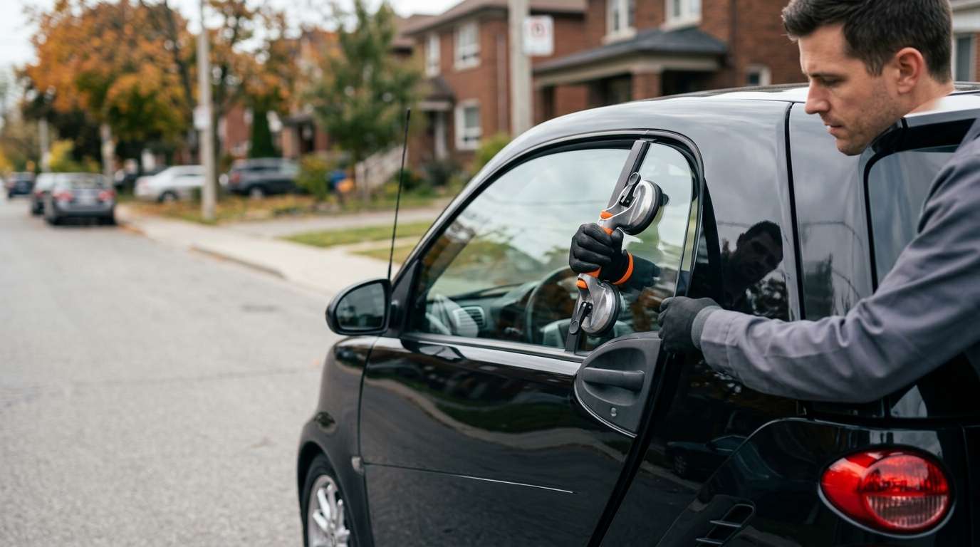 Quarter Glass Replacement for Smart Fortwo 2008-2015 (W451) by Alexwindshield