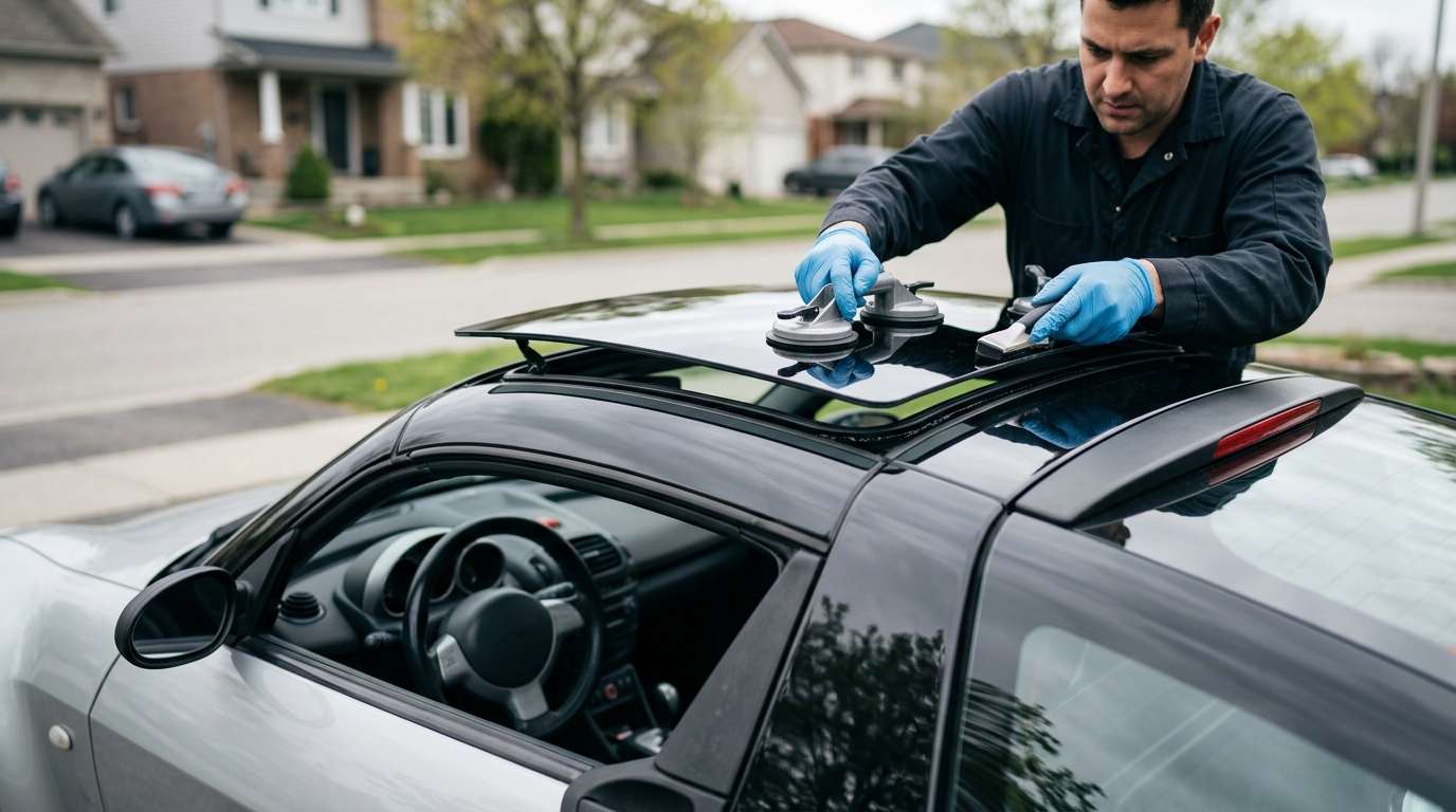 Sunroof Replacement for Smart Roadster / Roadster Coupe 2003-2006 by Alexwindshield