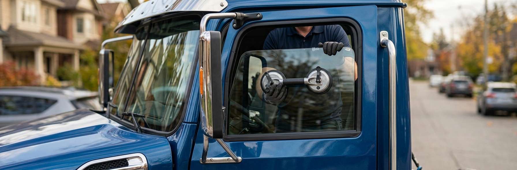Door Glass Replacement for Western Star 47X 2017-2025 by Alexwindshield
