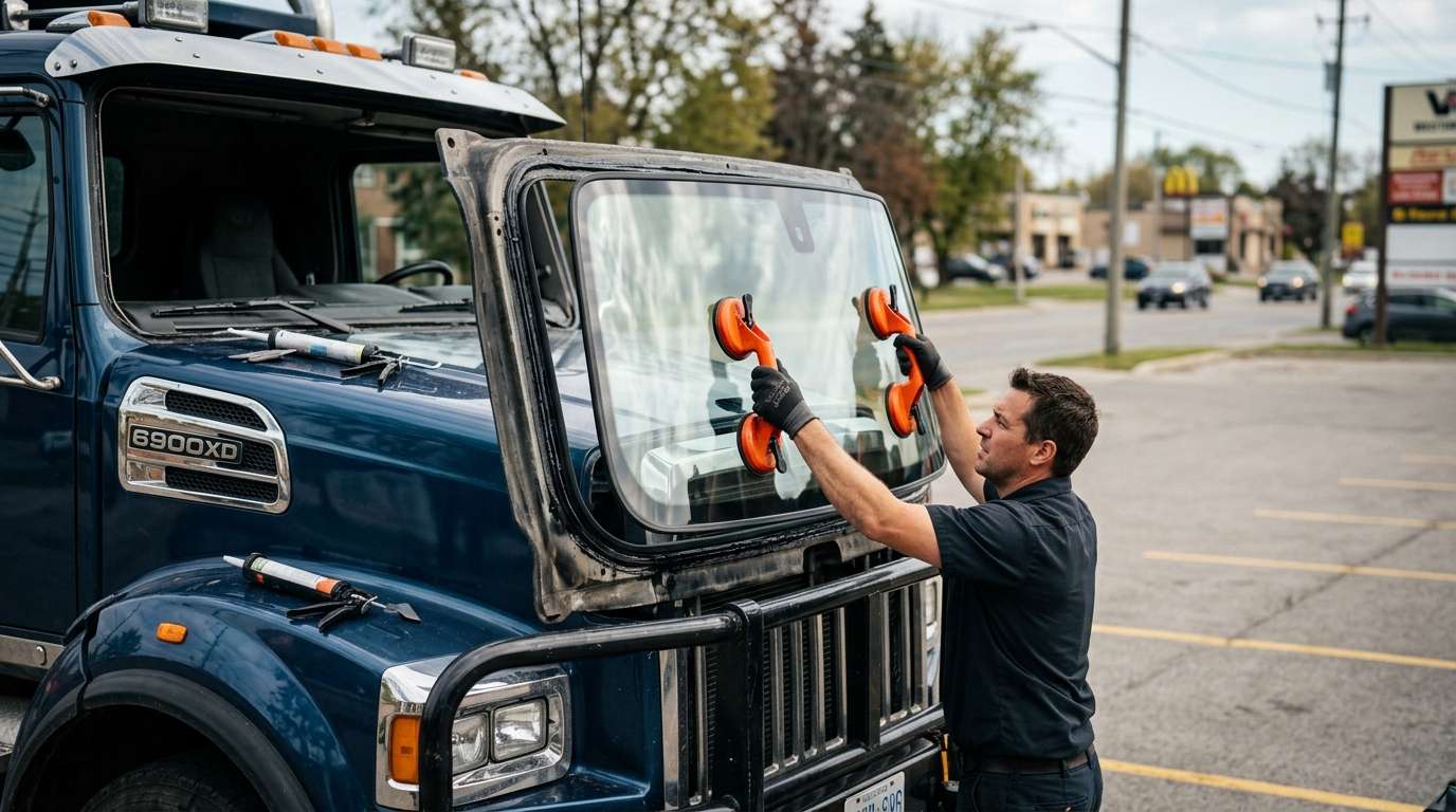 Windshield Replacement for Western Star 6900XD 2010-2025 by Alexwindshield