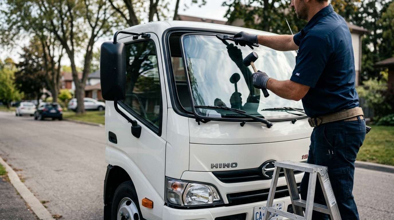 Windshield Replacement for Hino 195 2010-2025 by Alexwindshield