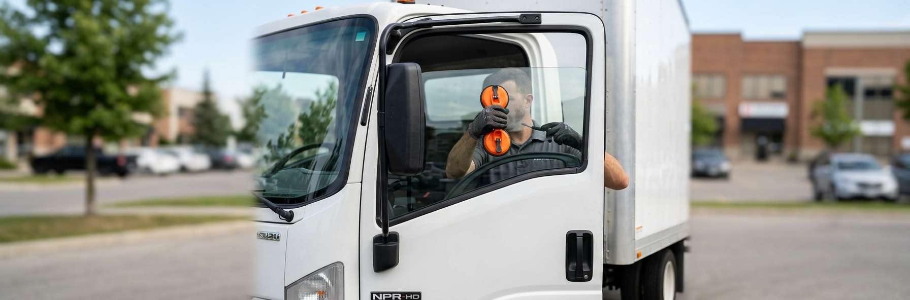 Door Glass Replacement for Isuzu NPR-HD 1998-2025 by Alexwindshield