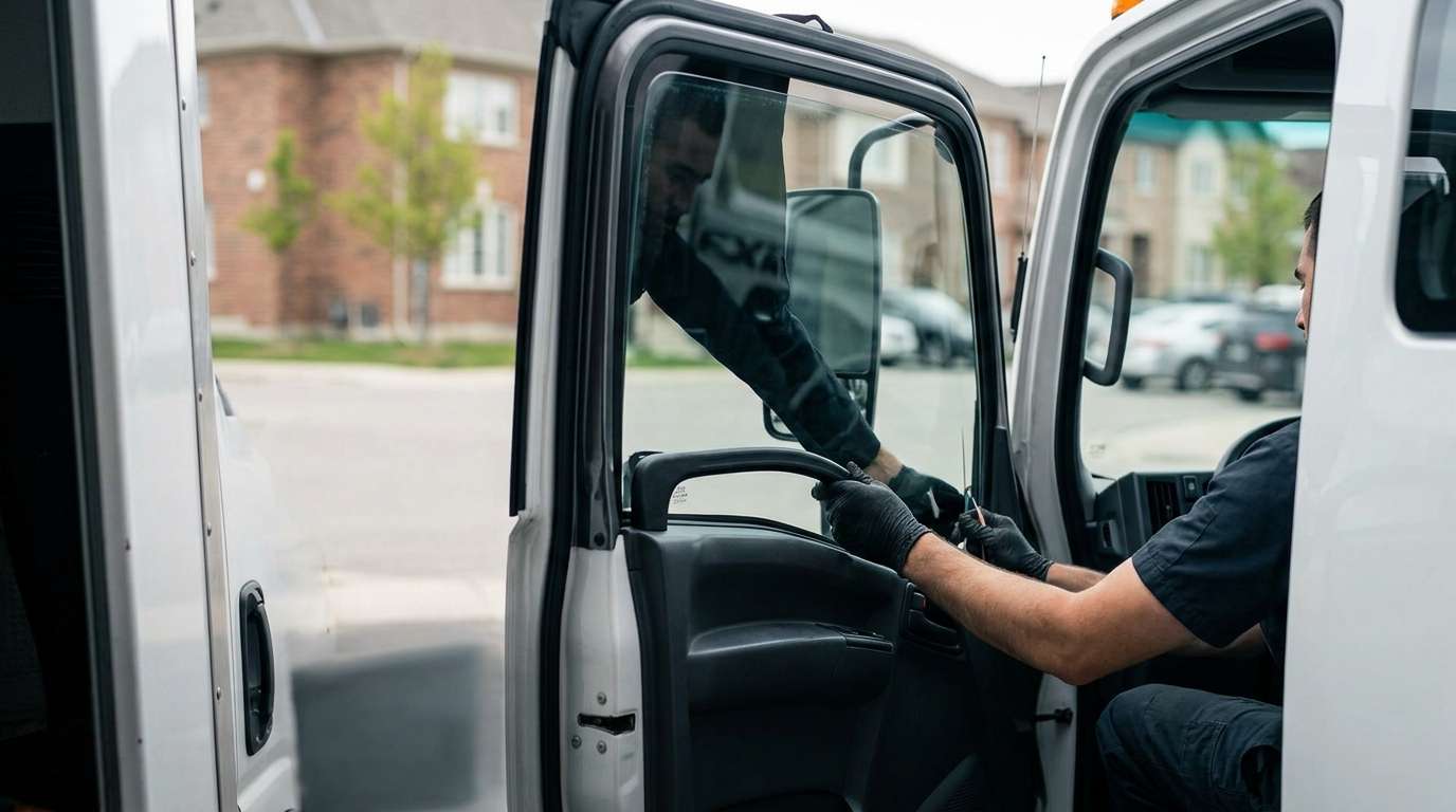 Door Glass Replacement for Isuzu FXR 2020-2025 by Alexwindshield