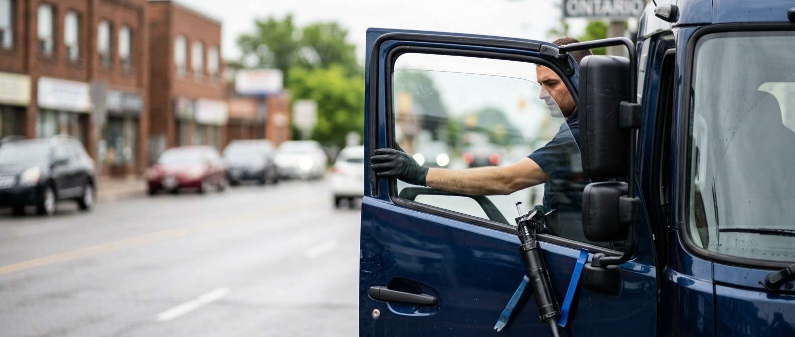 Door Glass Replacement for UD Trucks Condor 2010-2025 by Alexwindshield