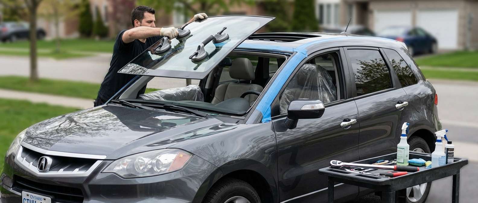 Sunroof Replacement for Acura RDX 2007-2012 by Alexwindshield