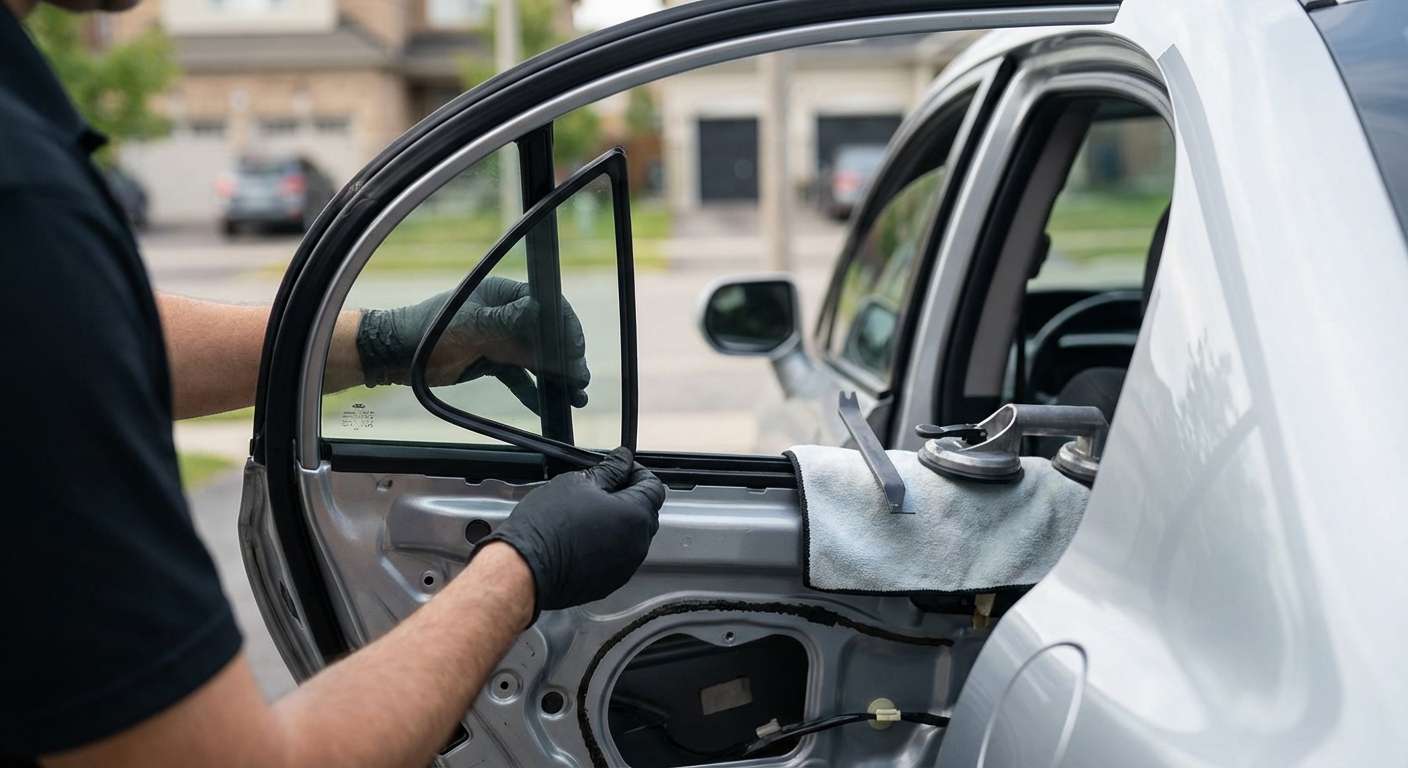 Vent Glass Replacement for Acura CSX 2006-2011 by Alexwindshield
