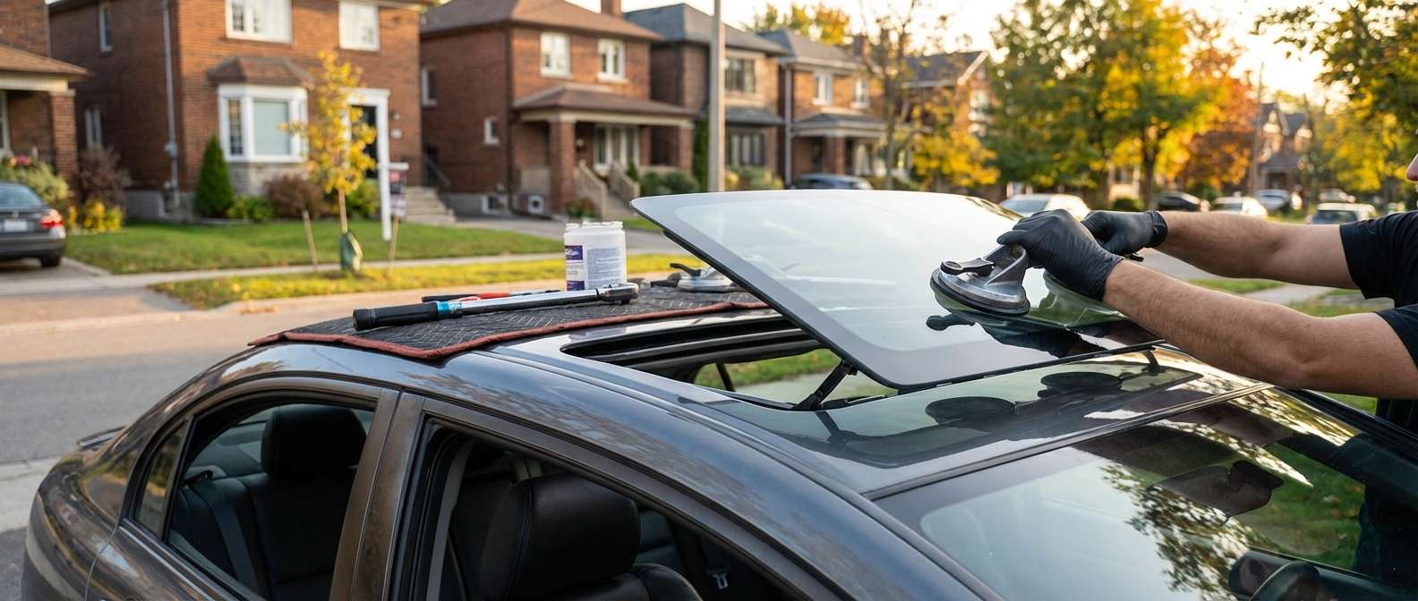 Sunroof Replacement for Acura CSX 2006-2011 by Alexwindshield
