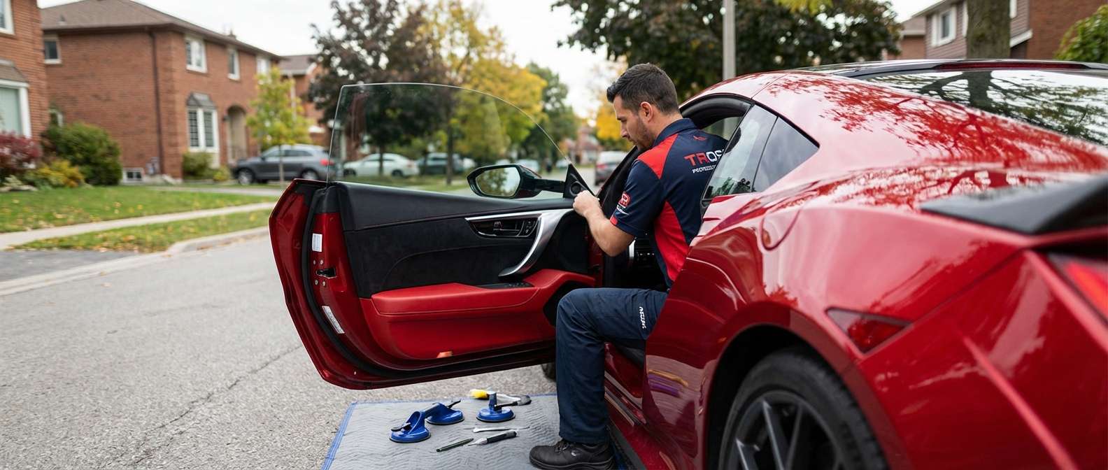 Door Glass Replacement for Acura NSX 2017-2022 by Alexwindshield