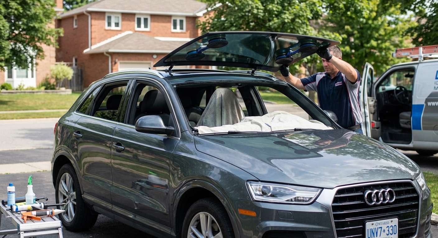 Sunroof Replacement for Audi Q3 2015-2018 by Alexwindshield