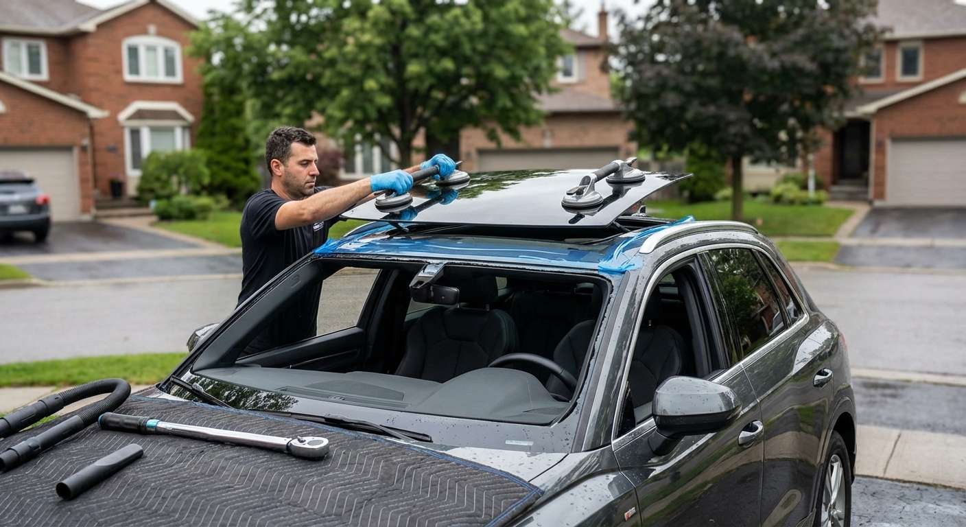 Sunroof Replacement for Audi Q3 2019-2027 by Alexwindshield