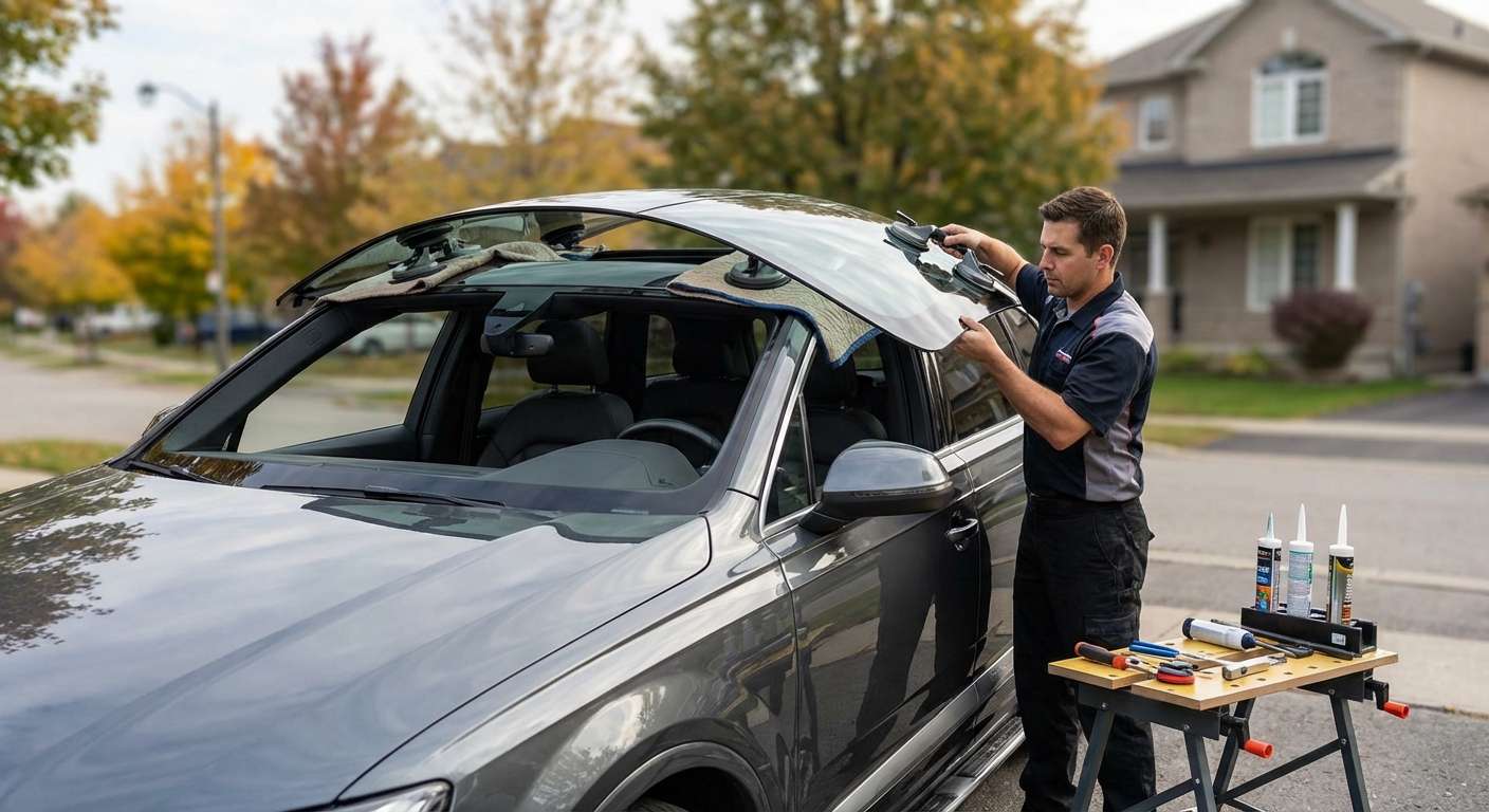 Sunroof Replacement for Audi Q7 2007-2015 by Alexwindshield