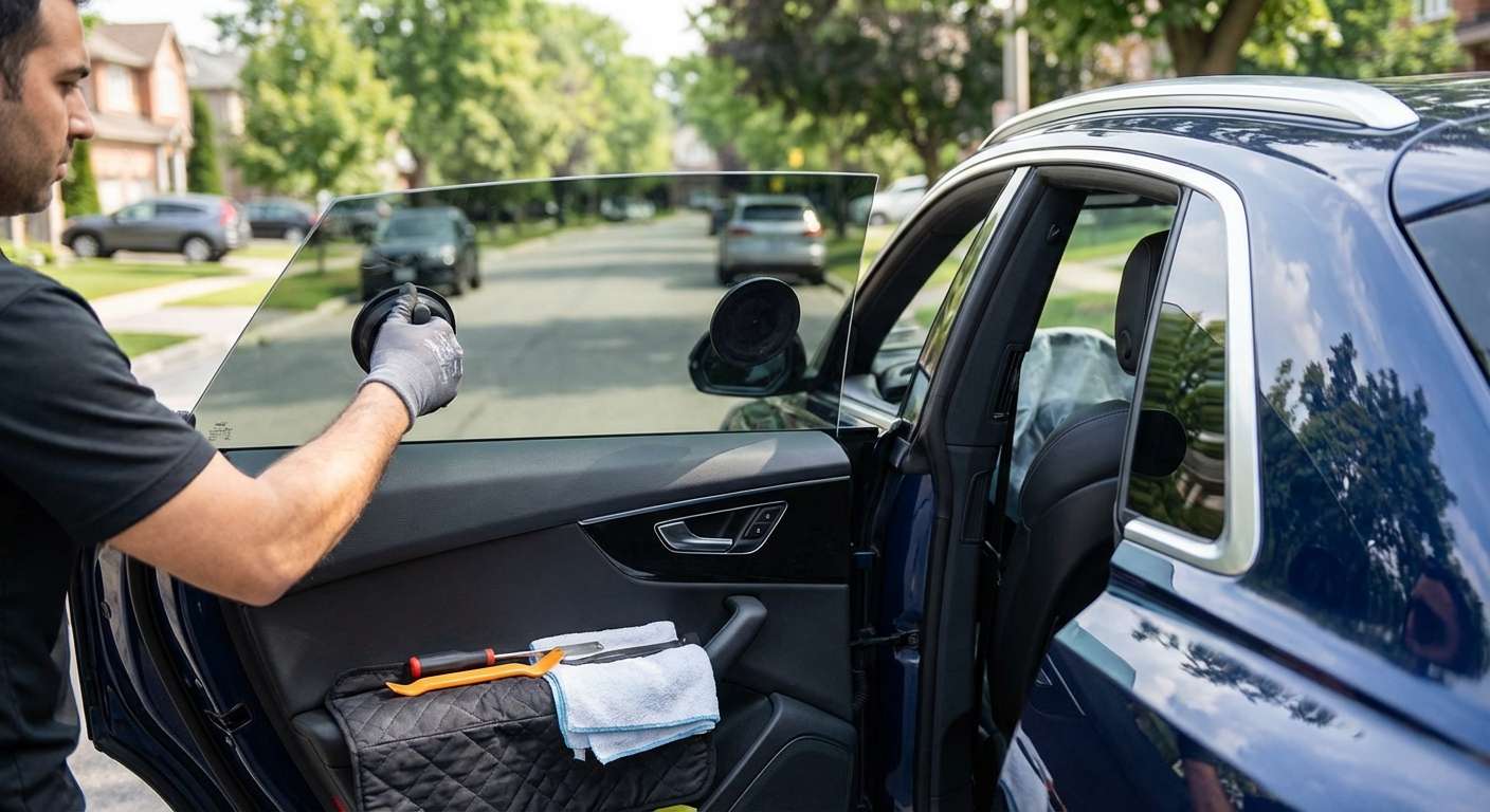 Door Glass Replacement for Audi Q8 2019-2027 by Alexwindshield