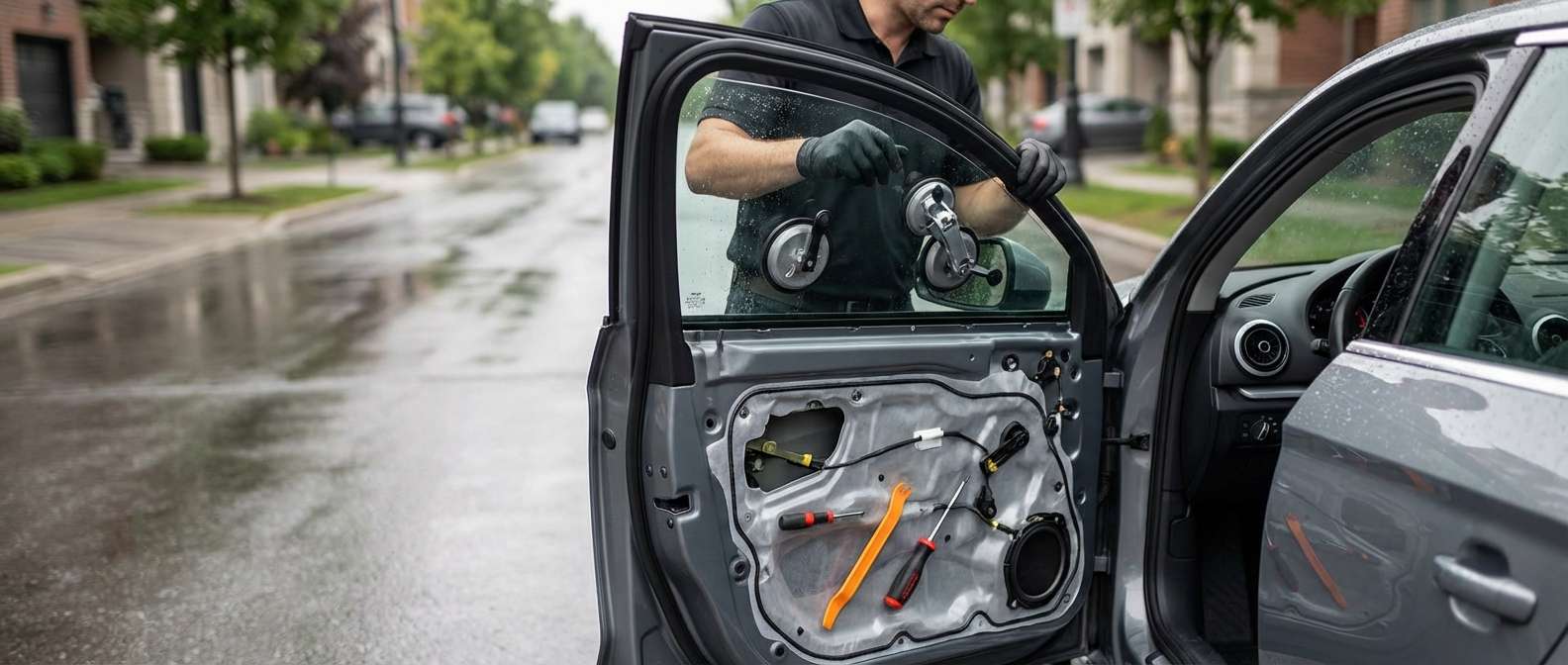 Door Glass Replacement for Audi A3 2015-2020 by Alexwindshield