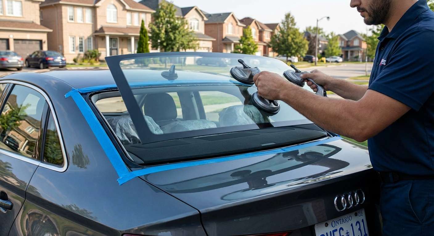 Back Glass Replacement for Audi A3 2015-2020 by Alexwindshield