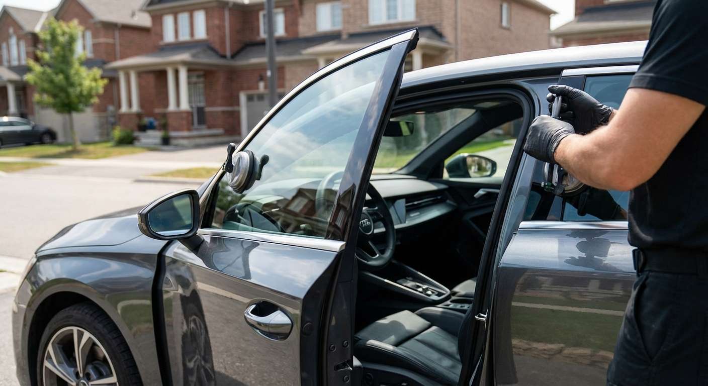 Door Glass Replacement for Audi A3 2021-2027 by Alexwindshield