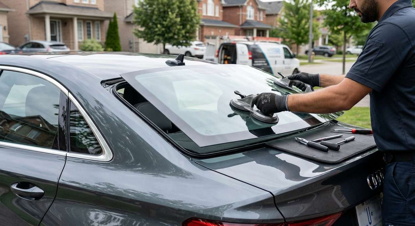 Back Glass Replacement for Audi A3 2021-2027 by Alexwindshield