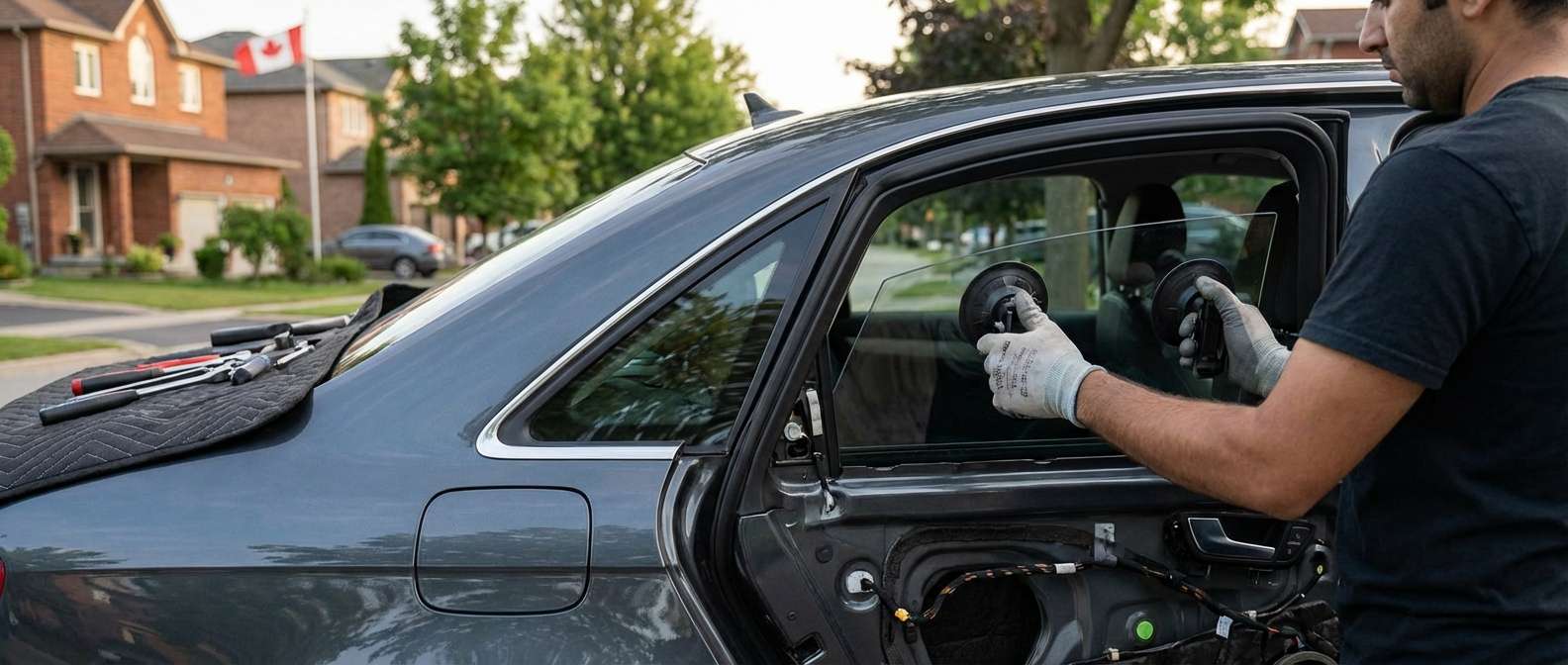 Vent Glass Replacement for Audi A4 2009-2016 (B8) by Alexwindshield