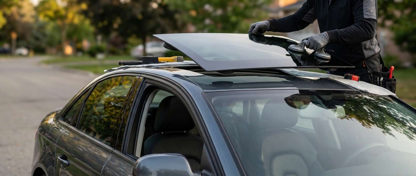 Sunroof Replacement for Audi A4 2009-2016 (B8) by Alexwindshield
