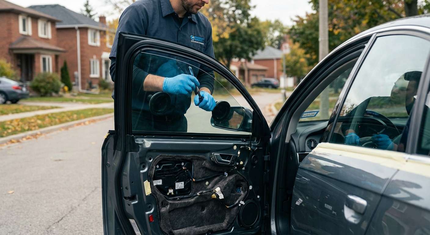 Door Glass Replacement for Audi A6 2005-2011 (C6) by Alexwindshield