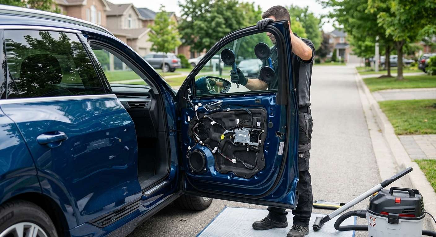 Door Glass Replacement for Audi Q8 e-tron 2024-2027 by Alexwindshield