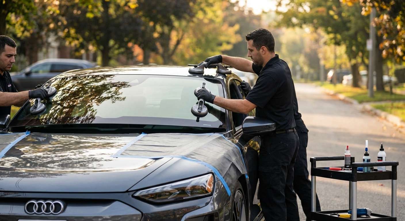 Windshield Replacement for Audi e-tron GT 2021-2027 by Alexwindshield