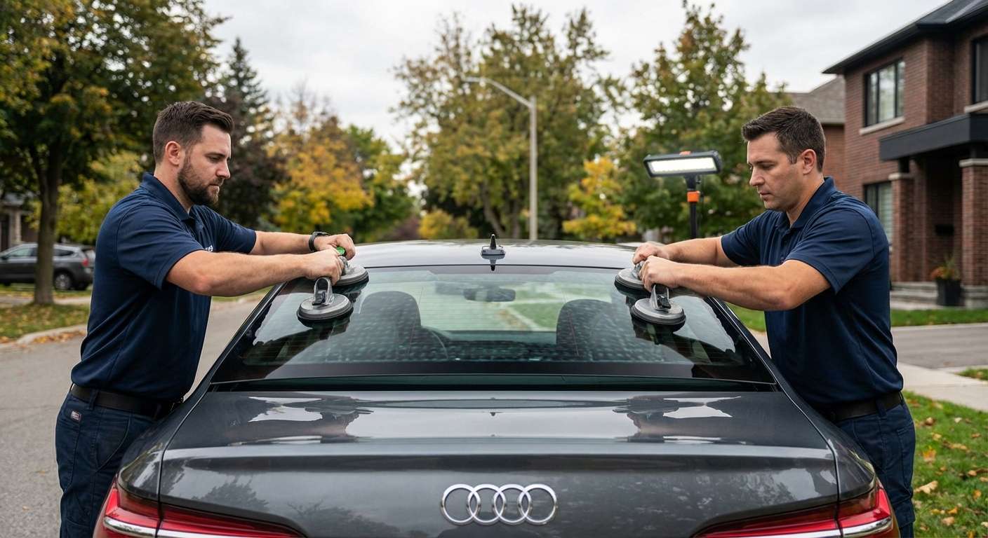 Back Glass Replacement for Audi A6 e-tron 2025-2027 by Alexwindshield