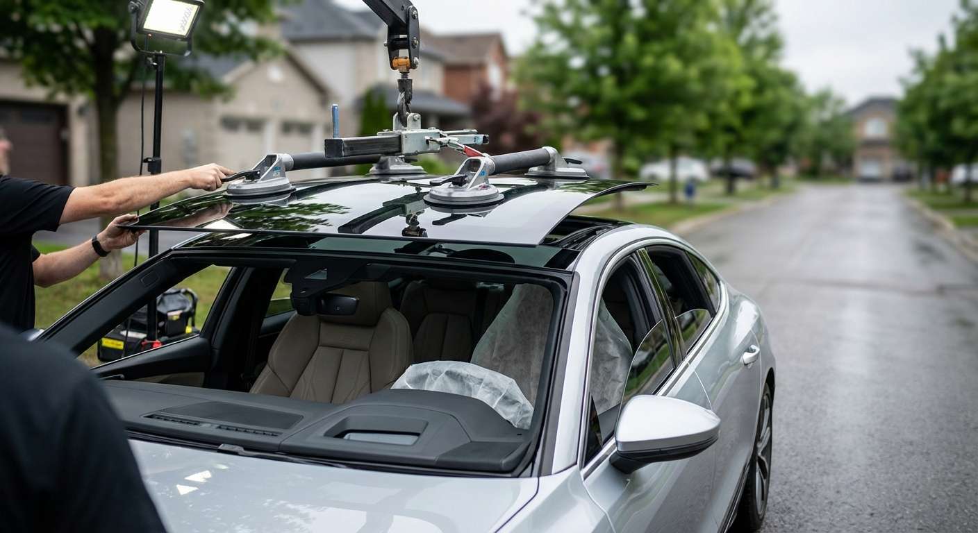 Sunroof Replacement for Audi A6 e-tron 2025-2027 by Alexwindshield