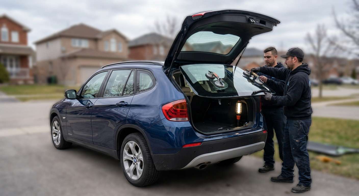Back Glass Replacement for BMW X1 2012-2015 (E84) by Alexwindshield