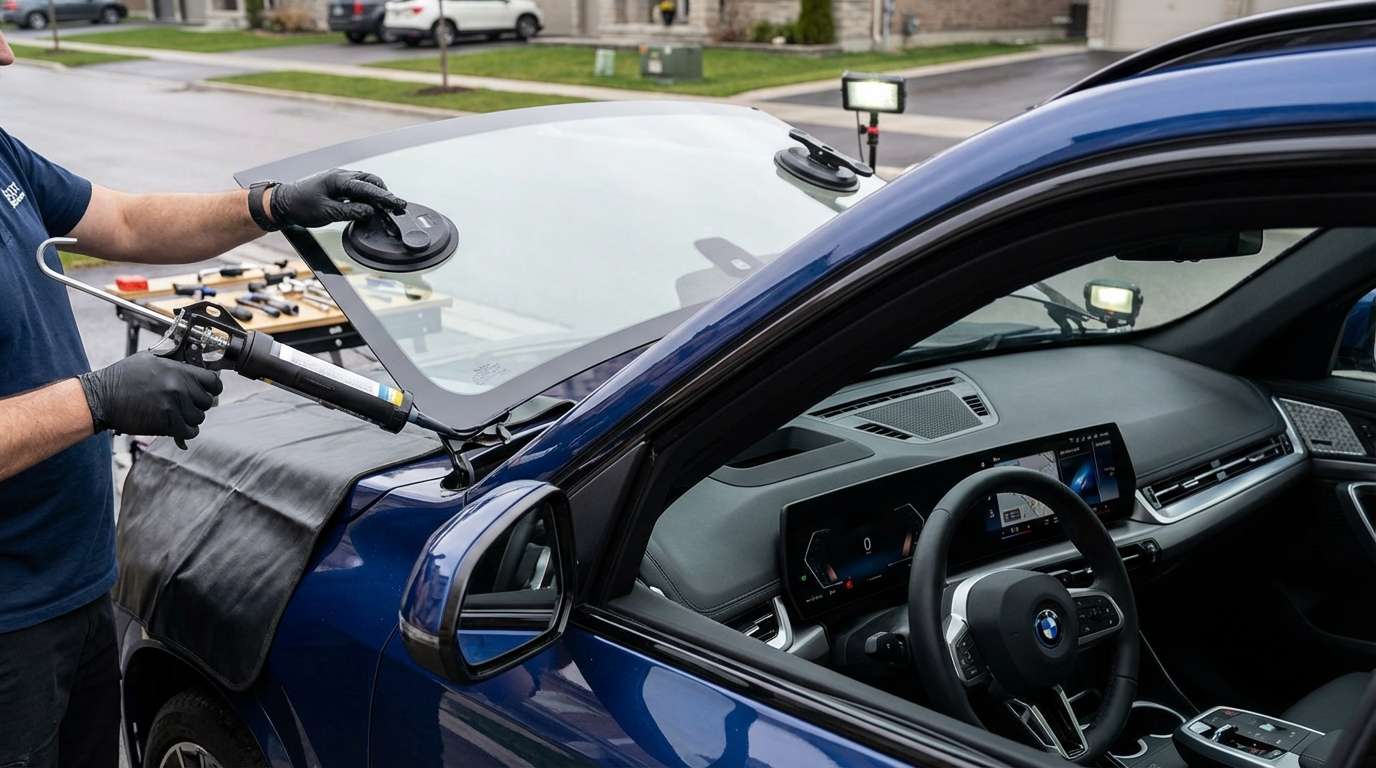 Windshield Replacement for BMW X1 2023-2027 (U11) by Alexwindshield