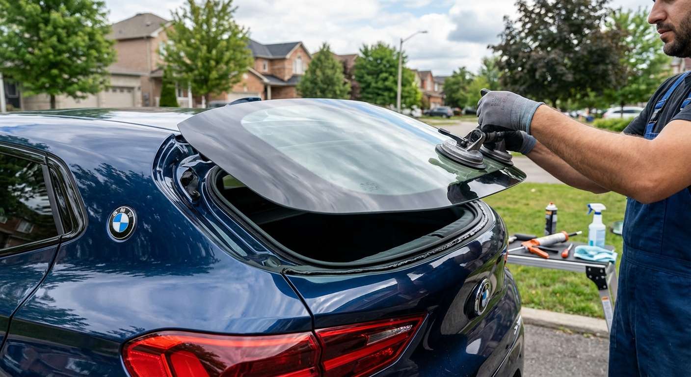 Back Glass Replacement for BMW X2 2024-2027 (U10) by Alexwindshield