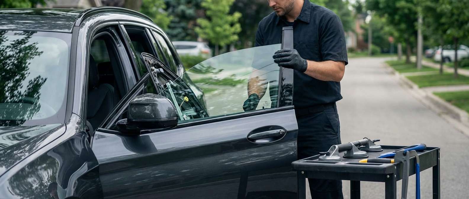 Door Glass Replacement for BMW X3 2025-2027 (G45) by Alexwindshield