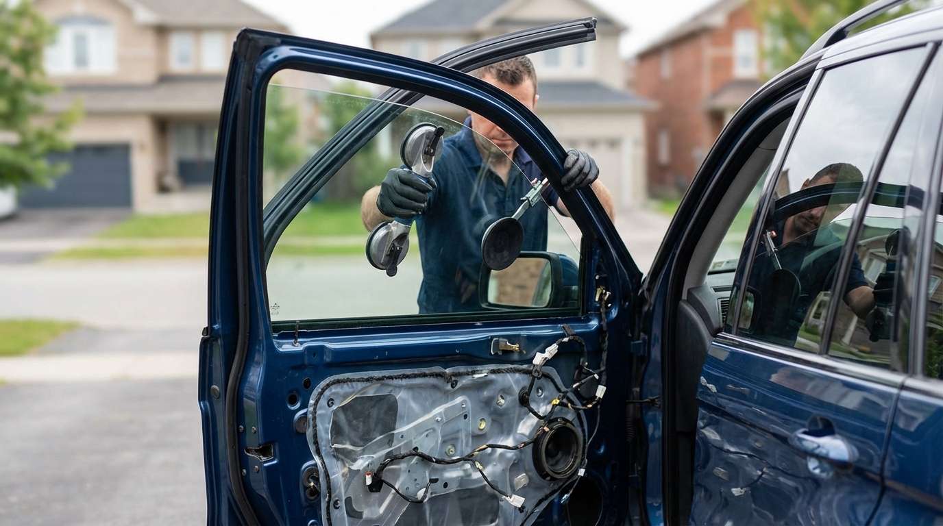 Door Glass Replacement for BMW X5 2000-2006 (E53) by Alexwindshield