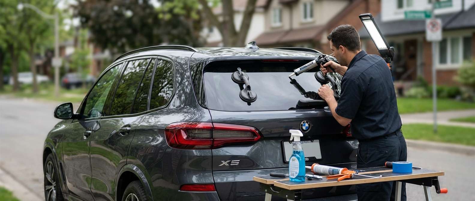Back Glass Replacement for BMW X5 2019-2027 (G05) by Alexwindshield