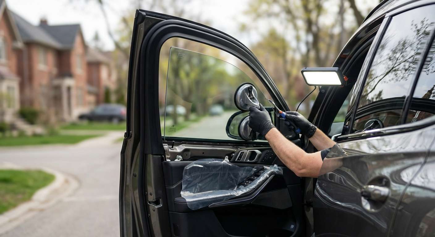 Door Glass Replacement for BMW X6 2020-2027 (G06) by Alexwindshield