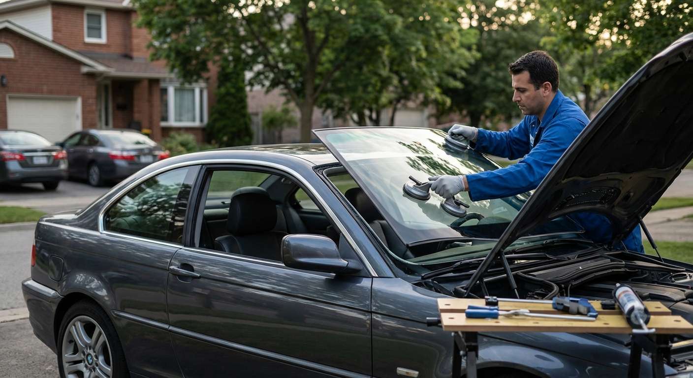 Windshield Replacement for BMW 3 Series 1999-2005 (E46) by Alexwindshield