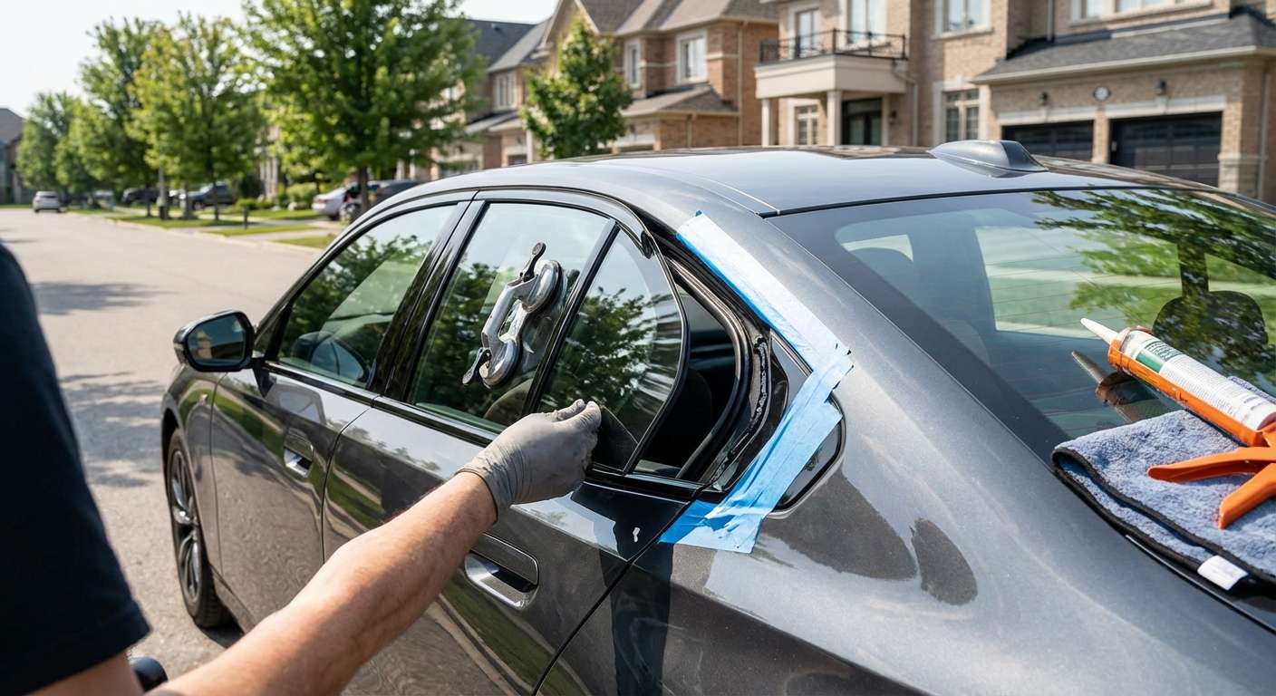 Vent Glass Replacement for BMW 5 Series 2024-2027 (G60) by Alexwindshield