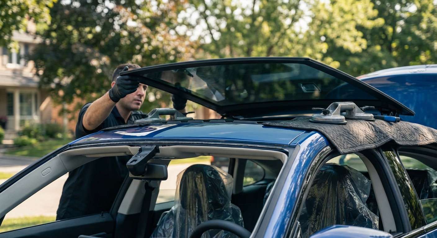 Sunroof Replacement for BMW i4 2022-2027 (G26 BEV) by Alexwindshield