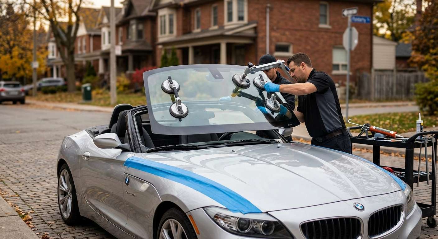 Windshield Replacement for BMW Z4 2009-2016 (E89) by Alexwindshield